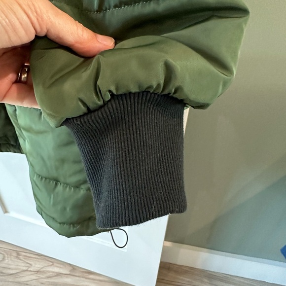 Women’s Size Small Rampage Hunter Green Puffer Coat Jacket - Picture 6 of 10